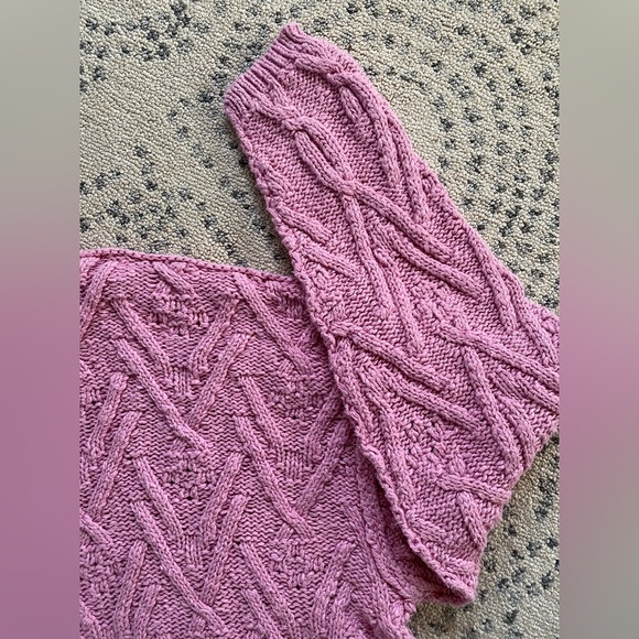 Free People Isla Cable Knit Tunic Sweater - Picture 7 of 7